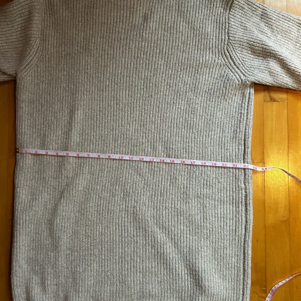 H&M Beige Turtleneck Sweater Dress - Picture 7 of 8